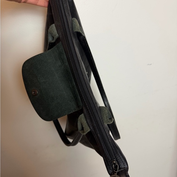 Longchamp Le Pliage Rare Coated Canvas Black Tote Bag – Made in France - Picture 5 of 16